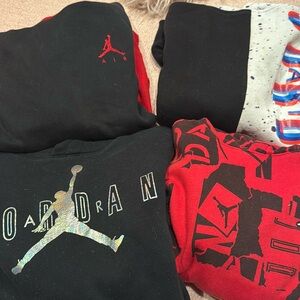 Size medium boys hoodies